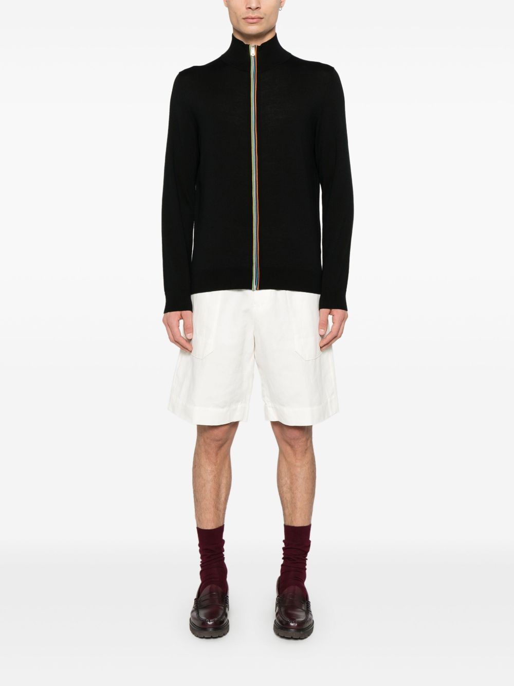 Paul Smith Men Signature Stripe Wool Cardigan PAUL SMITH