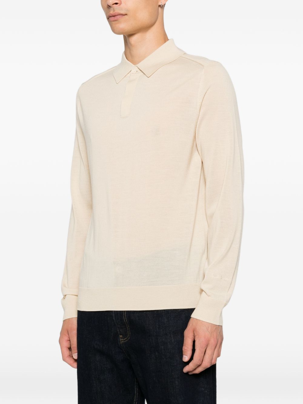 Paul Smith Men Wool Polo Shirt PAUL SMITH