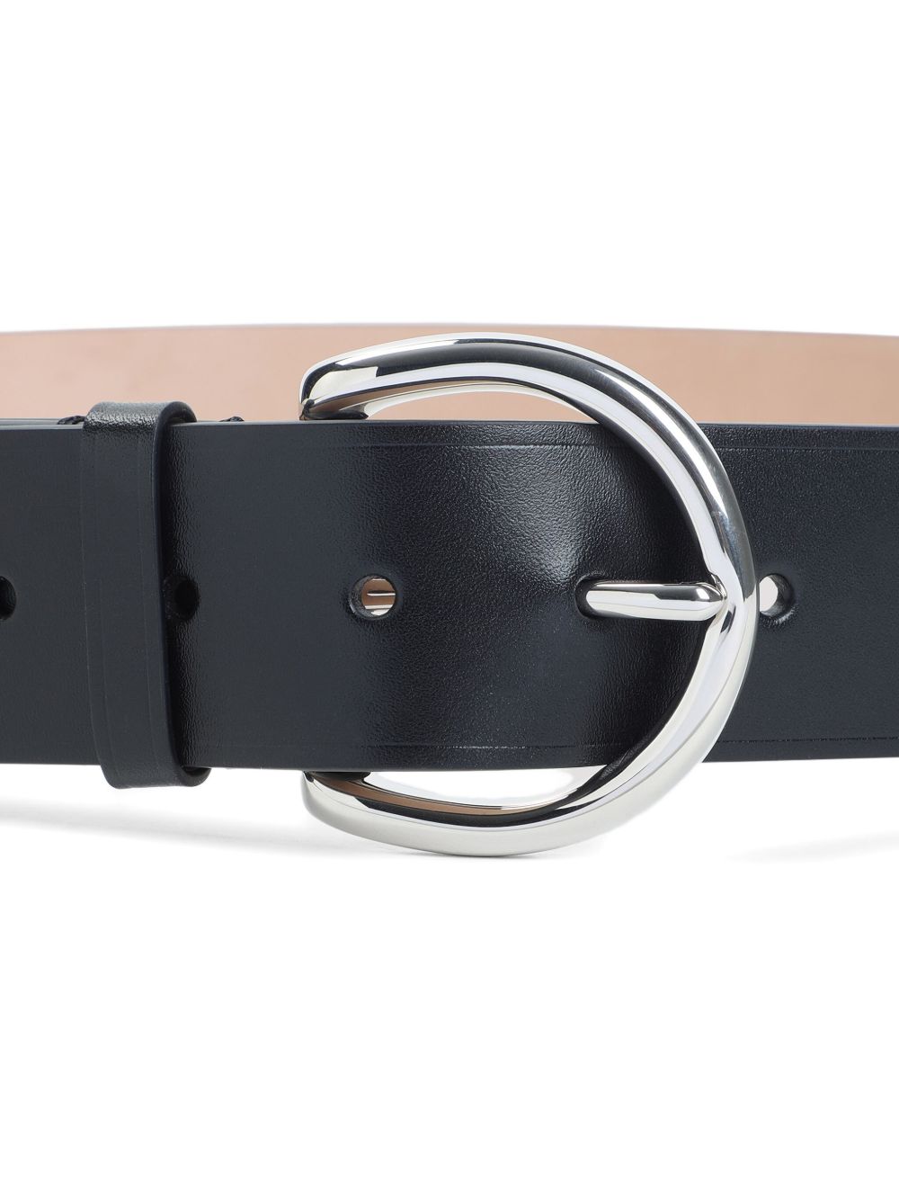 Phoebe Philo Women Round Buckle Leather Belt PHOEBE PHILO