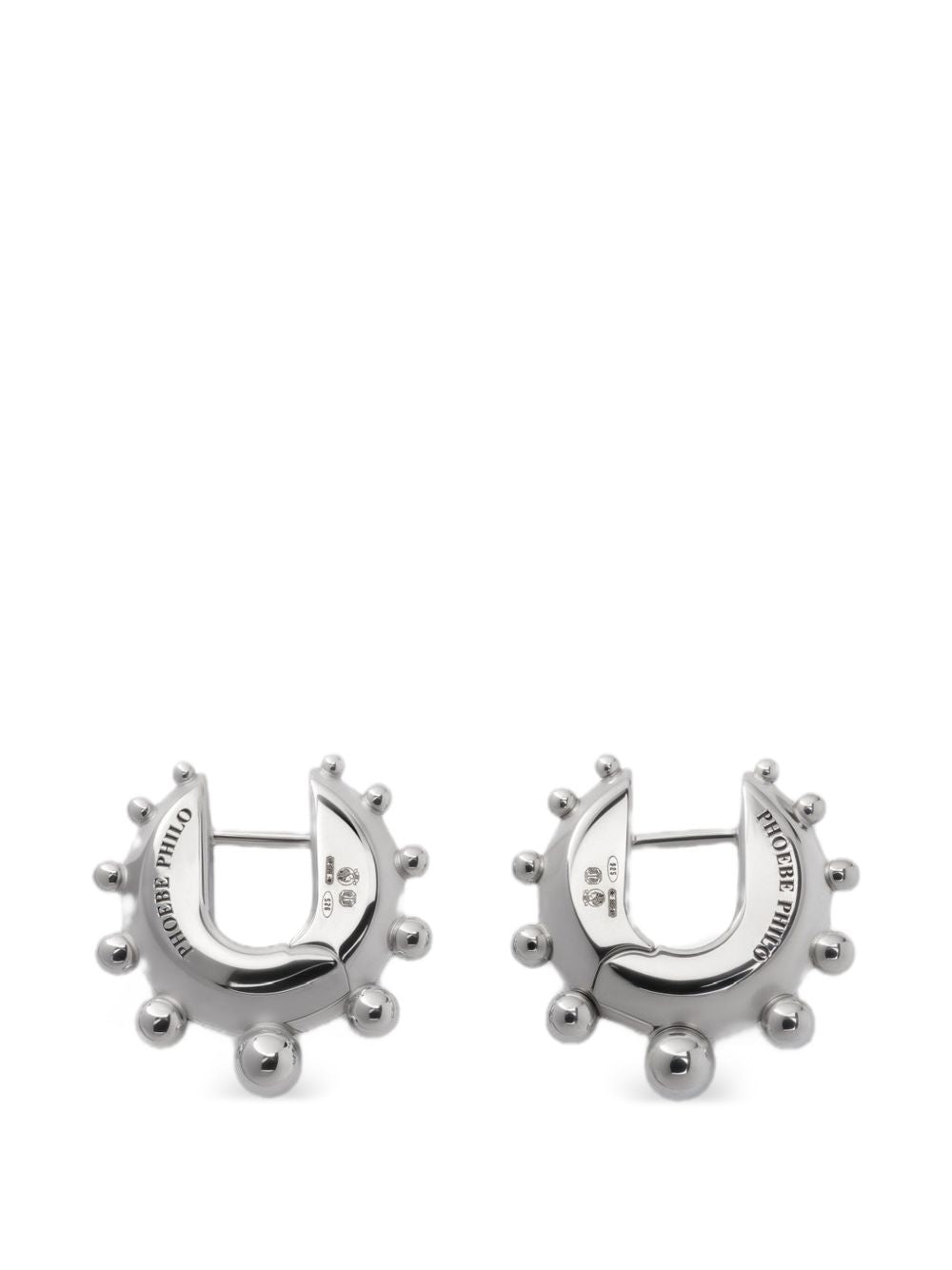 Phoebe Philo Women Beaded Hoop Small Earrings PHOEBE PHILO