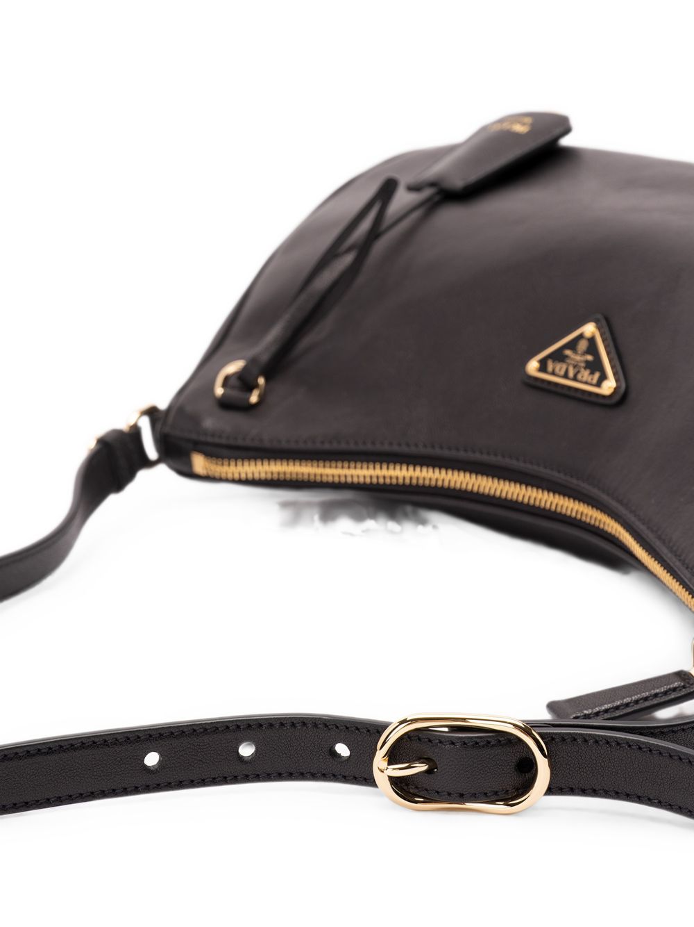 Prada Women Prada Aimée Large Leather Shoulder Bag PRADA