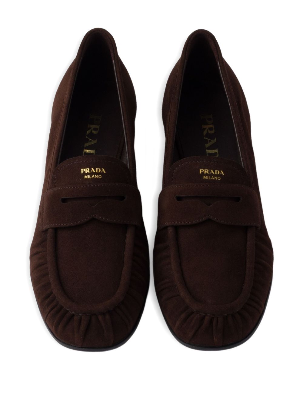 Prada Women Leahter Loafers PRADA