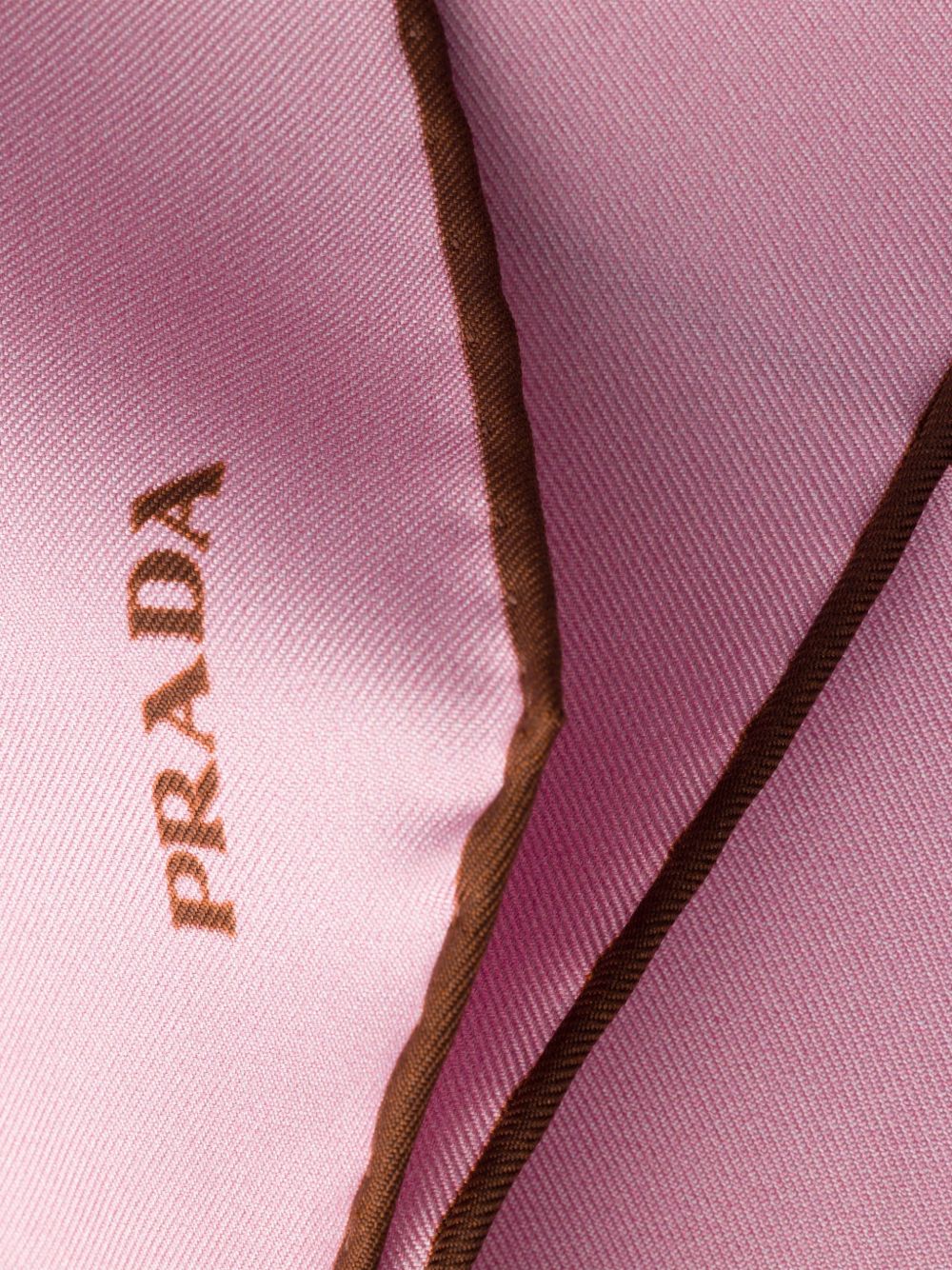 Prada Women Printed Twill Foulard PRADA