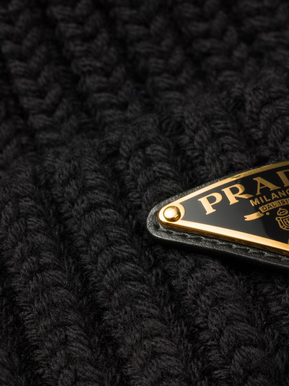 Prada Women Wool Beanie PRADA