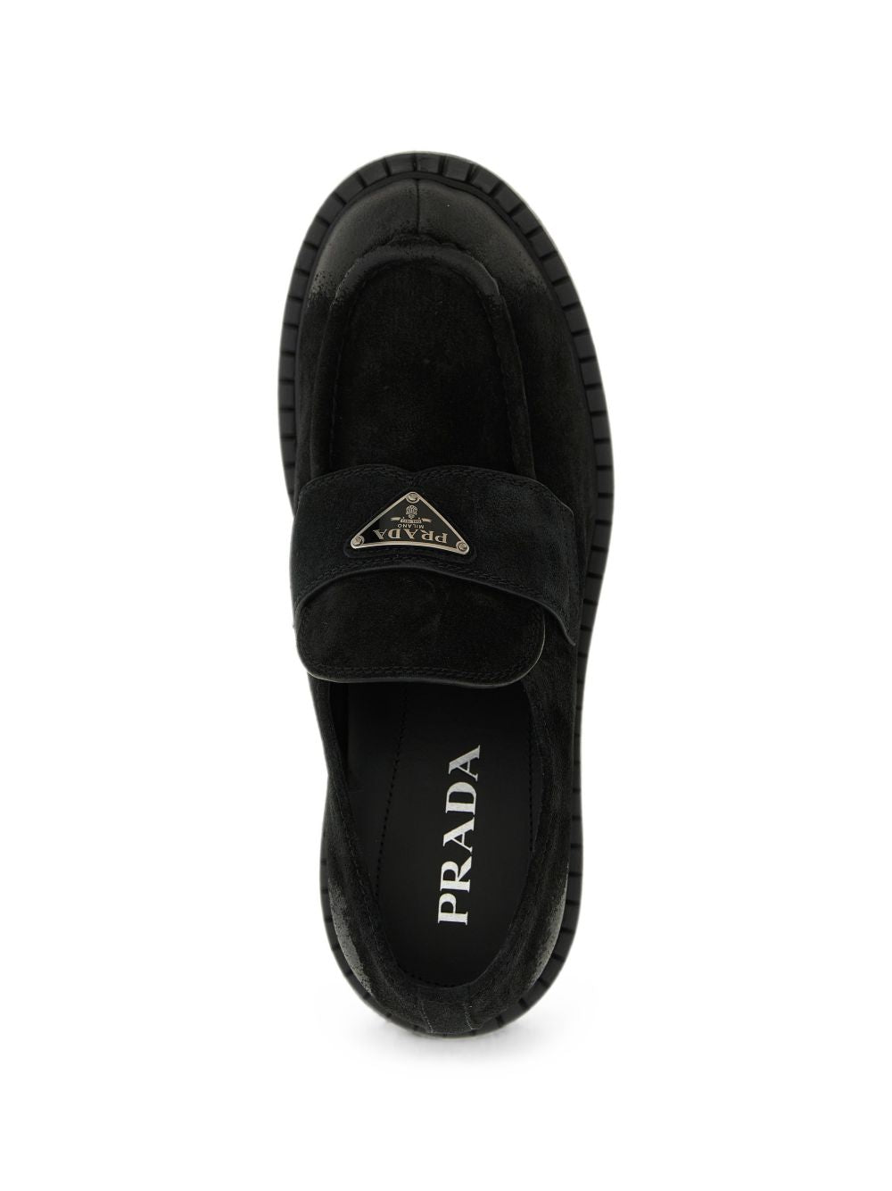Prada Men Leather Loafers PRADA