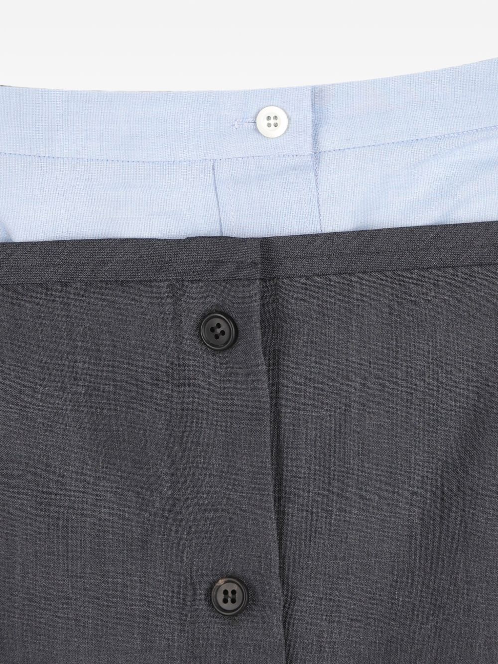 Prada Women Wool Midi Skirt PRADA