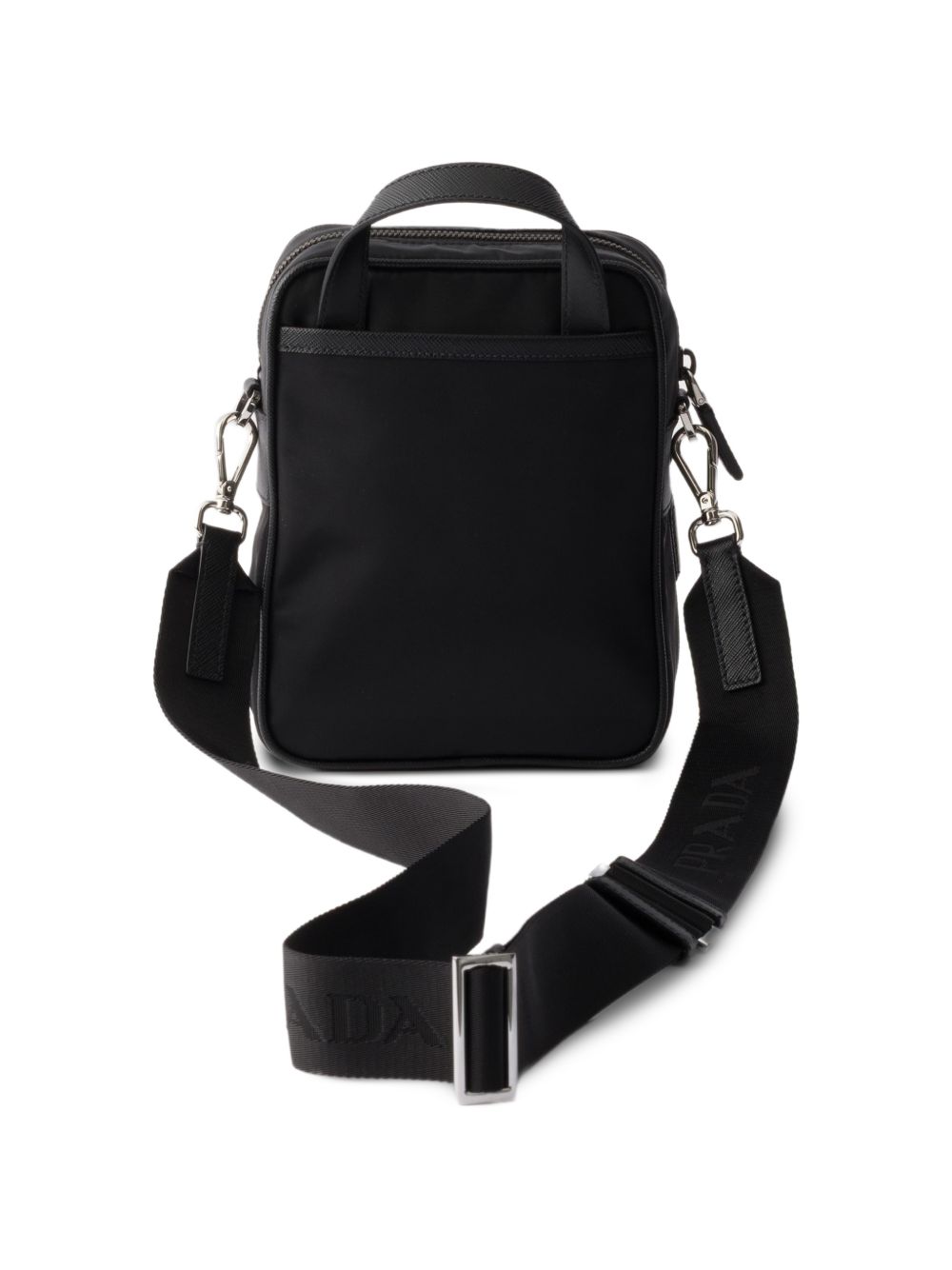 Prada Men Re-Nylon And Saffiano Shoulder Bag PRADA