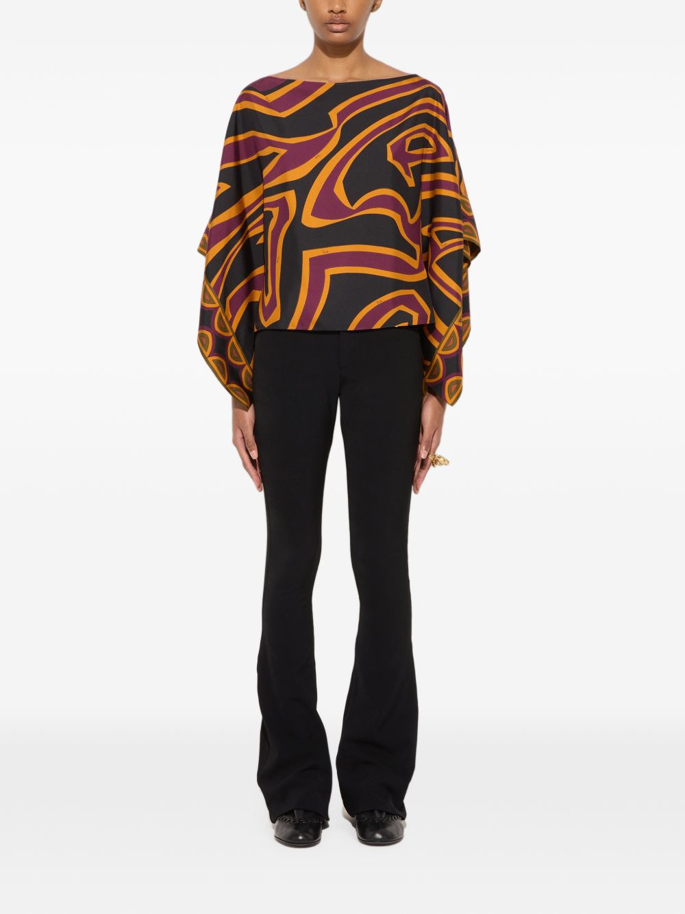 Pucci Women Printed Silk Blouse PUCCI