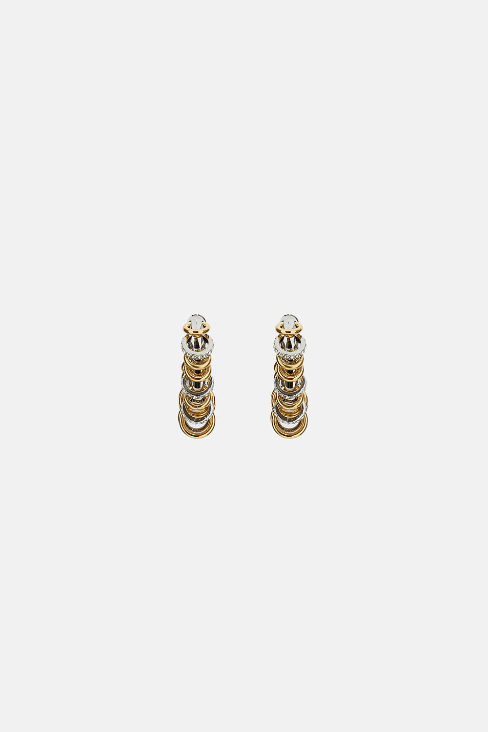 Rabanne Women Small Punk Xl Link Earrings PACO RABANNE