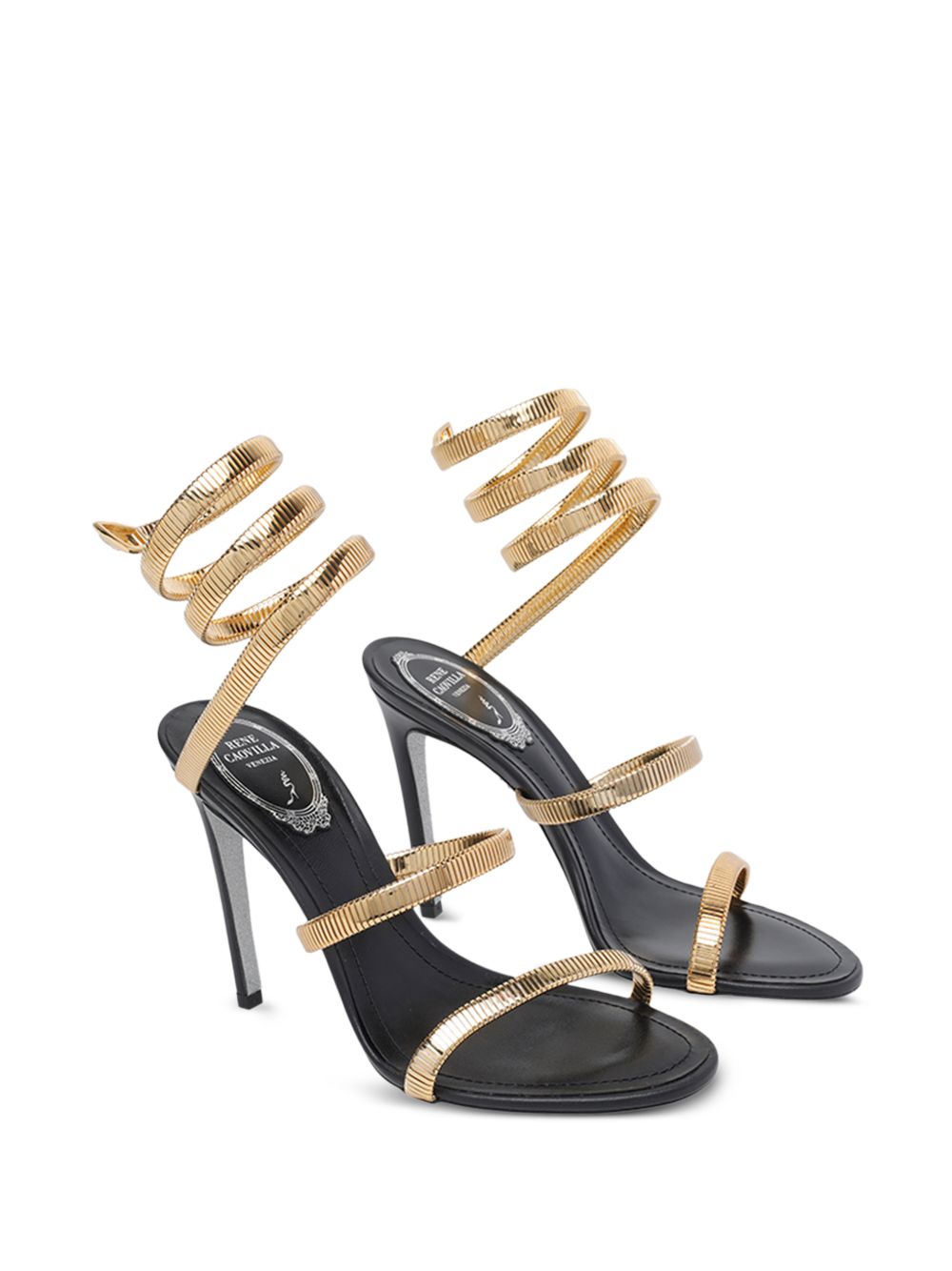 René Caovilla Women Juniper Heel Sandals RENE CAOVILLA