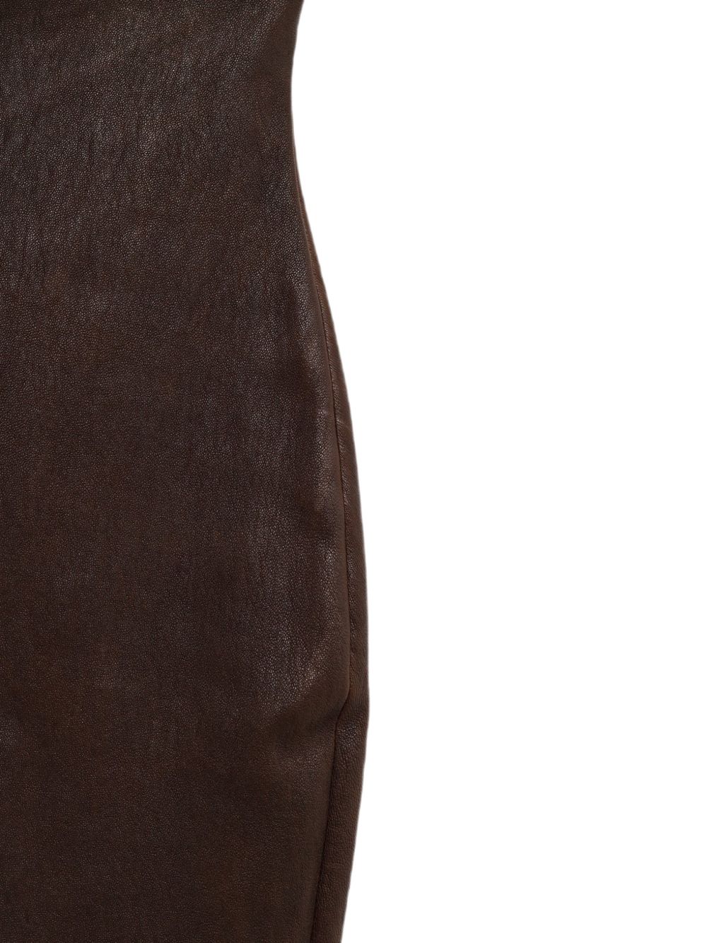 Rick Owens Women Leather Long Skirt RICK OWENS