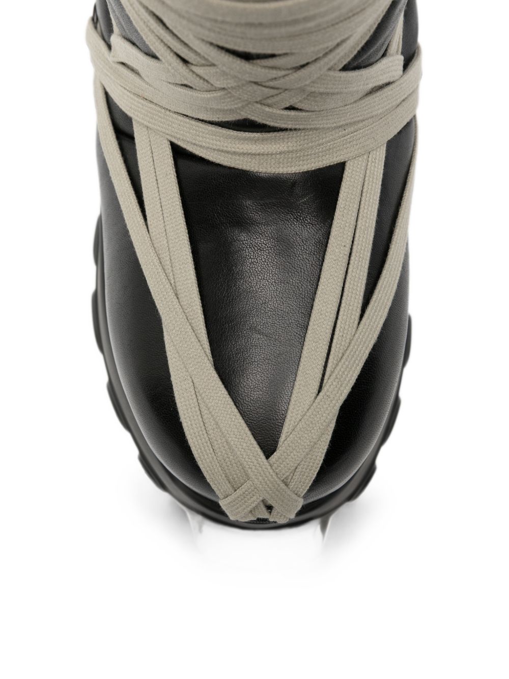 Rick Owens Women Megalace Leather Boots RICK OWENS