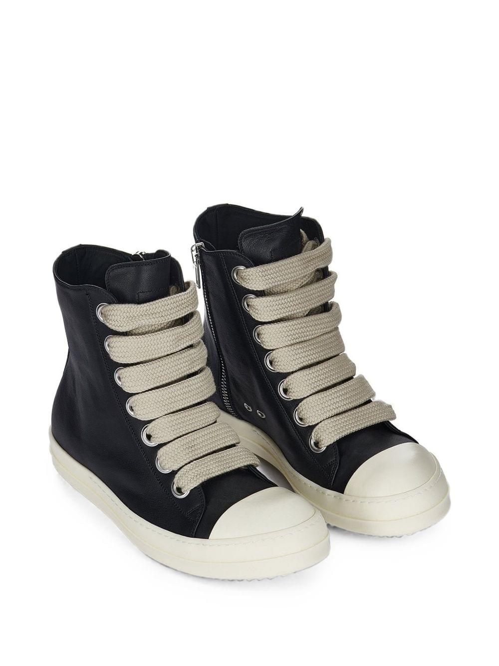 Rick Owens Women Jumbolace Leather Sneakers RICK OWENS