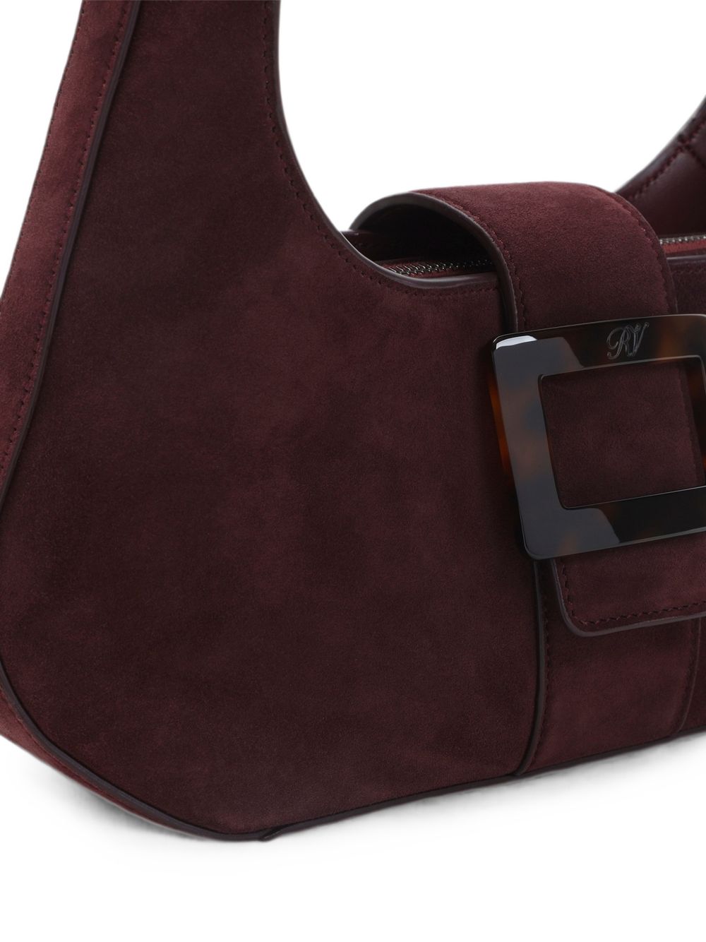 Roger Vivier Women Belle Vivier Mini Leather Hobo Bag ROGER VIVIER