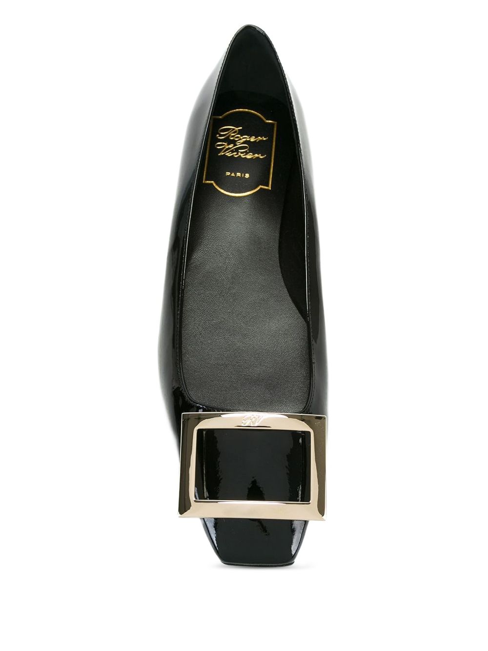 Roger Vivier Women Trompette Leather Ballets ROGER VIVIER