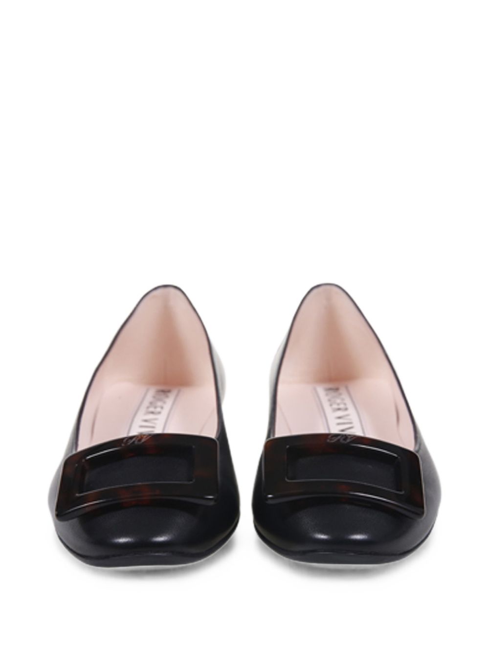 Roger Vivier Women Gommettine Leather Ballets ROGER VIVIER