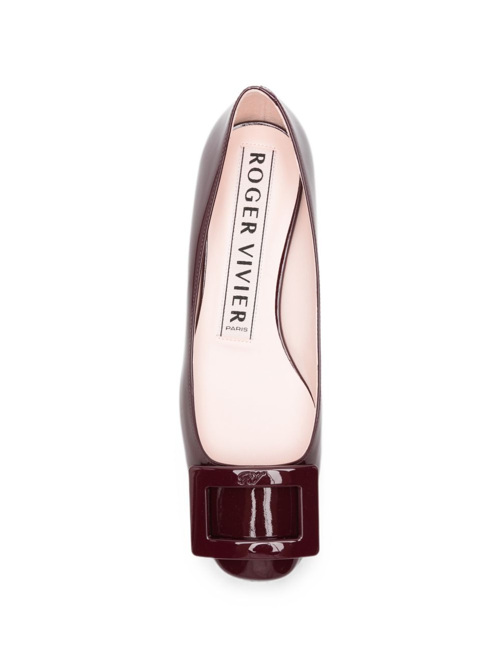 Roger Vivier Women Roundy Patent Leather Ballets ROGER VIVIER