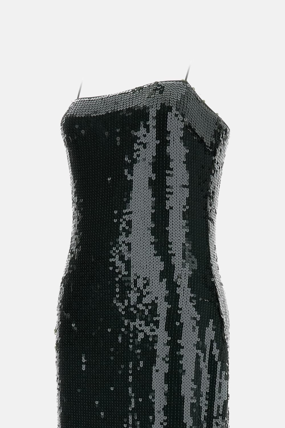 Rotate Women Sequins Maxi Slip Dress ROTATE
