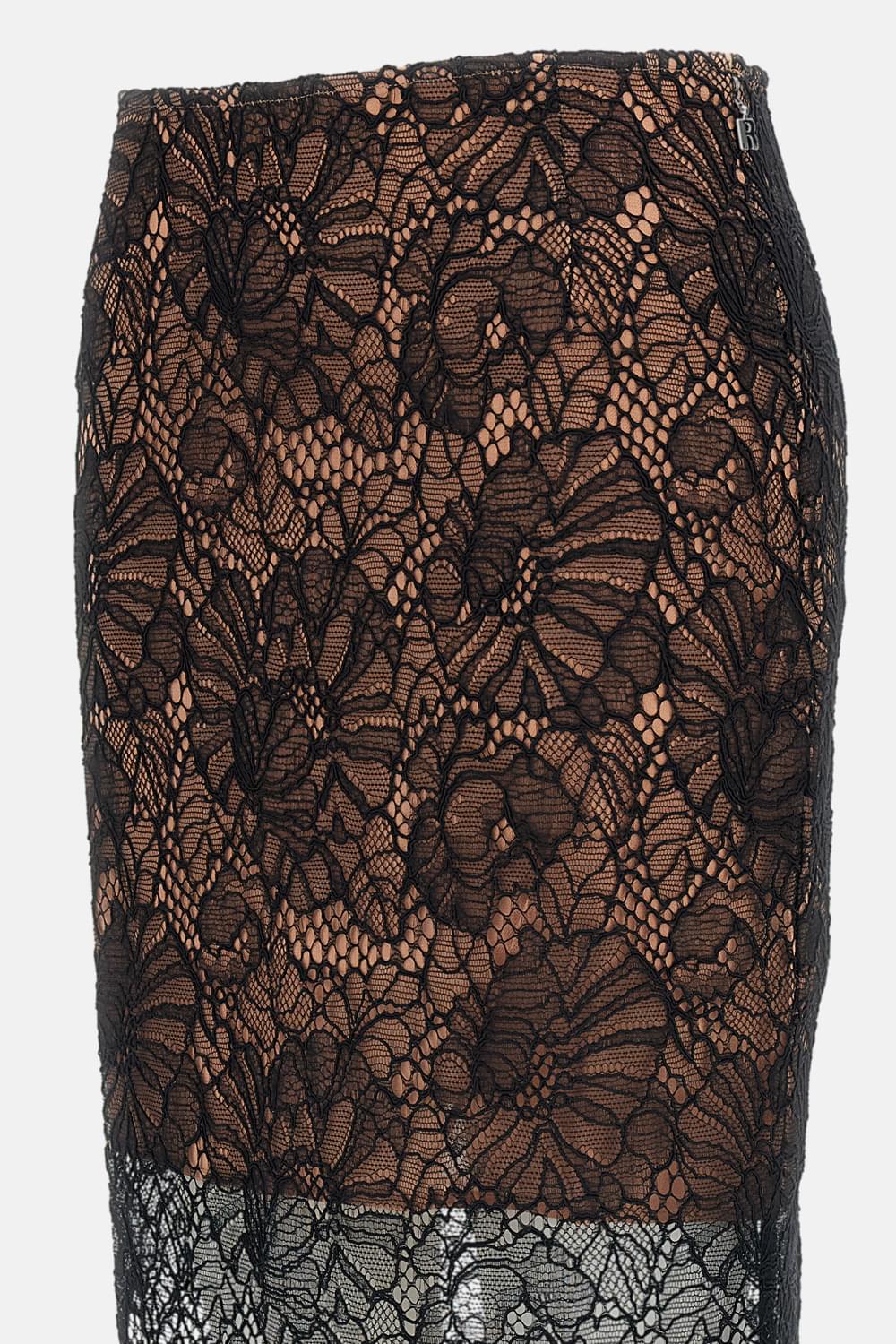 Rotate Women Lace Midi Pencil Skirt ROTATE