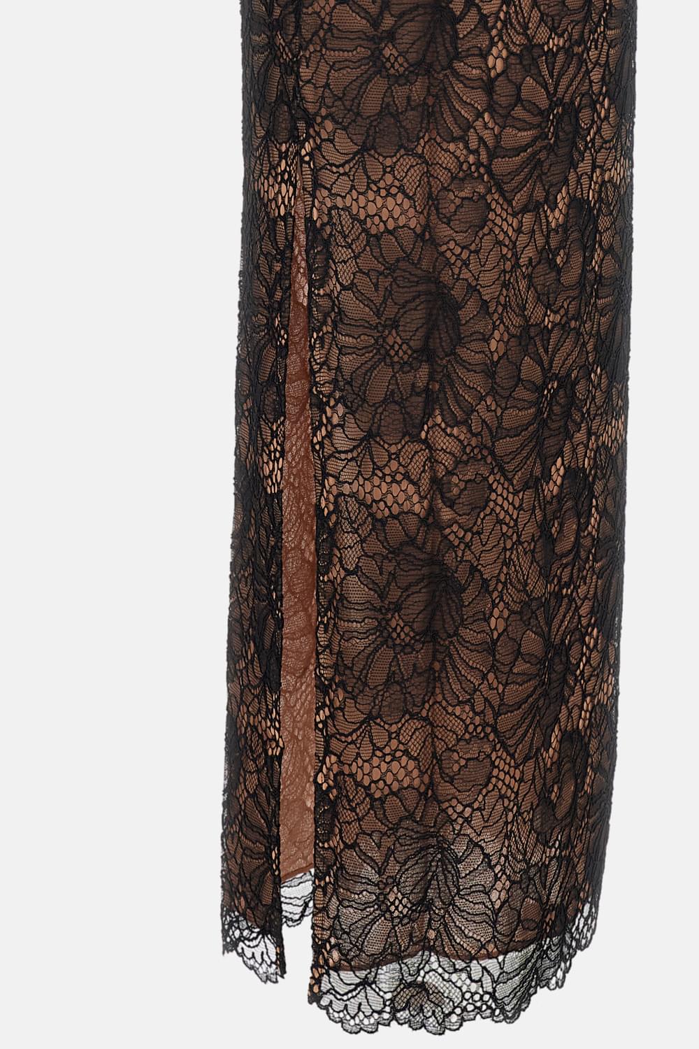 Rotate Women Lace Halterneck Dress ROTATE