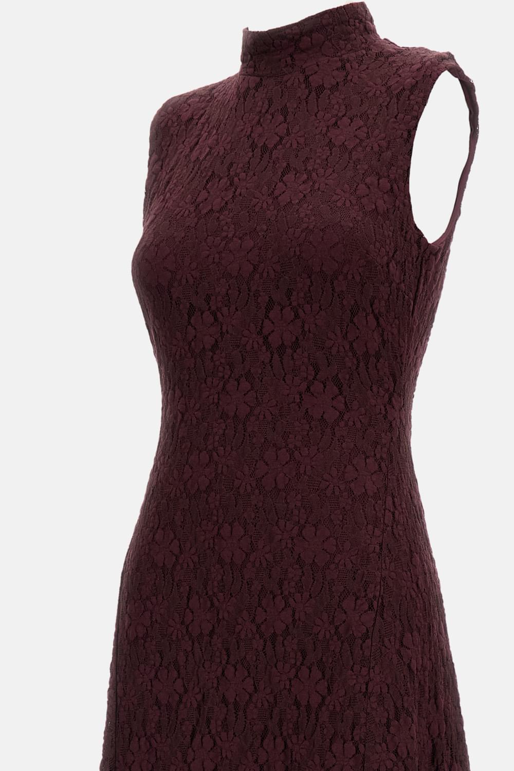 Rotate Women Lace Maxi Flared Dress ROTATE