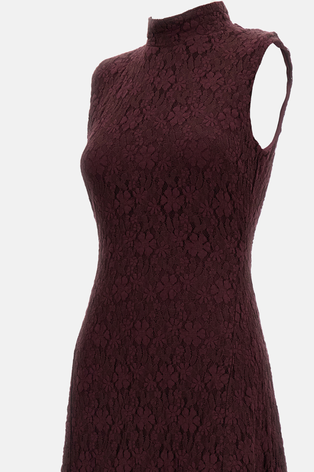 Rotate Women Lace Maxi Flared Dress ROTATE