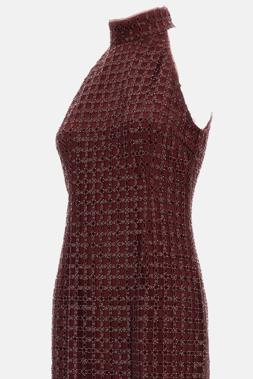 Rotate Women Beaded Maxi Dress ROTATE
