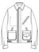 Sacai Men Suede Blouson Jacket SACAI