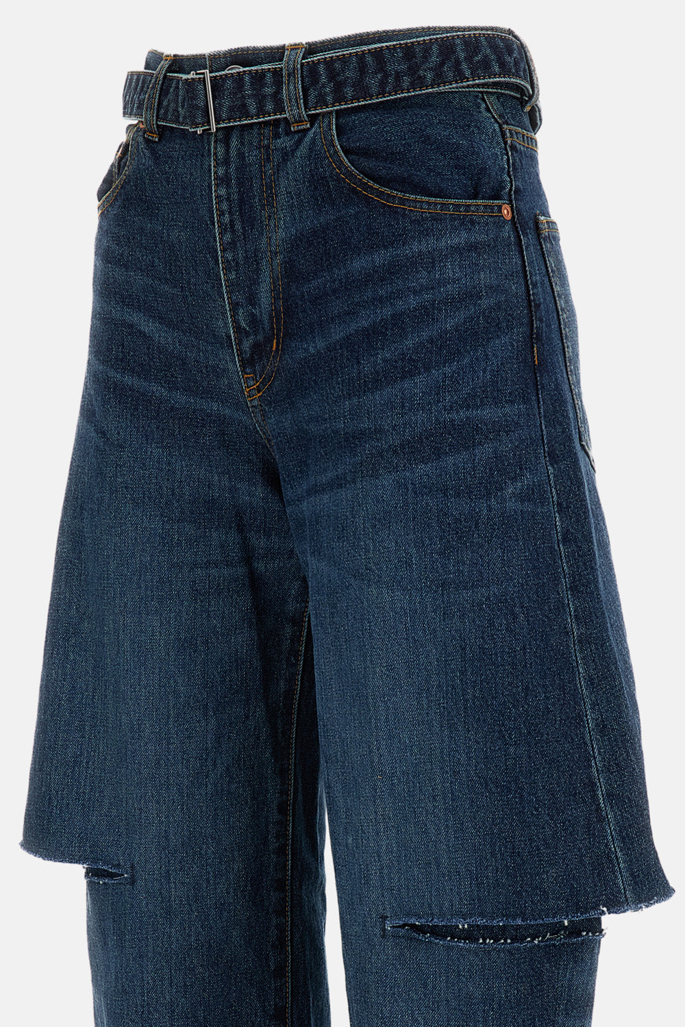 Sacai Women Denim Pants SACAI