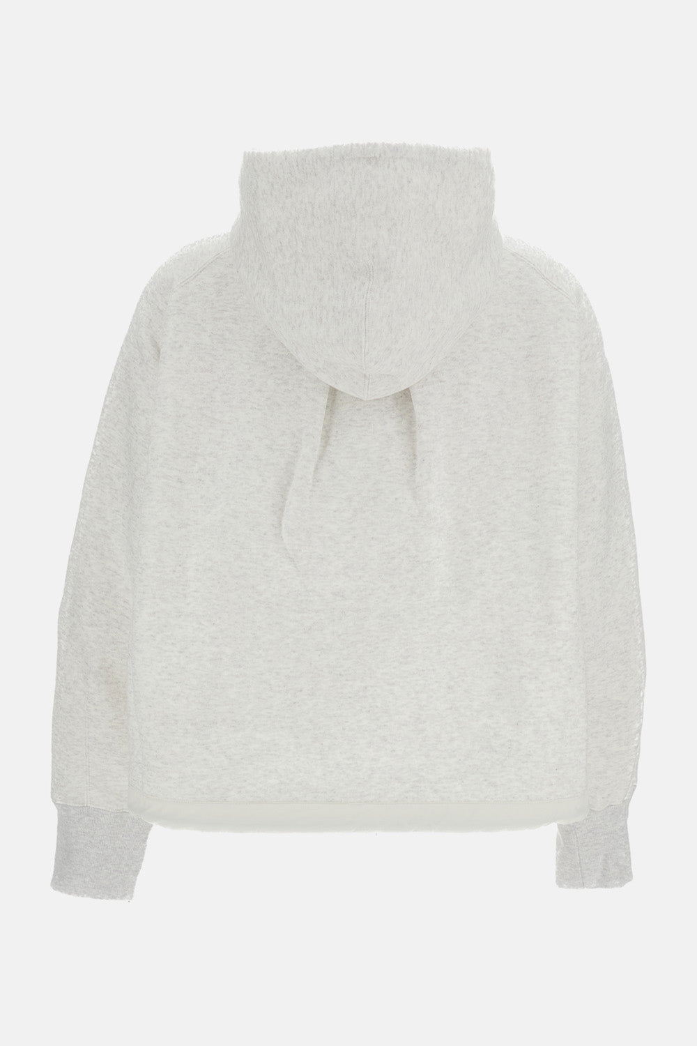 Sacai Women Cotton Jersey Hoodie SACAI