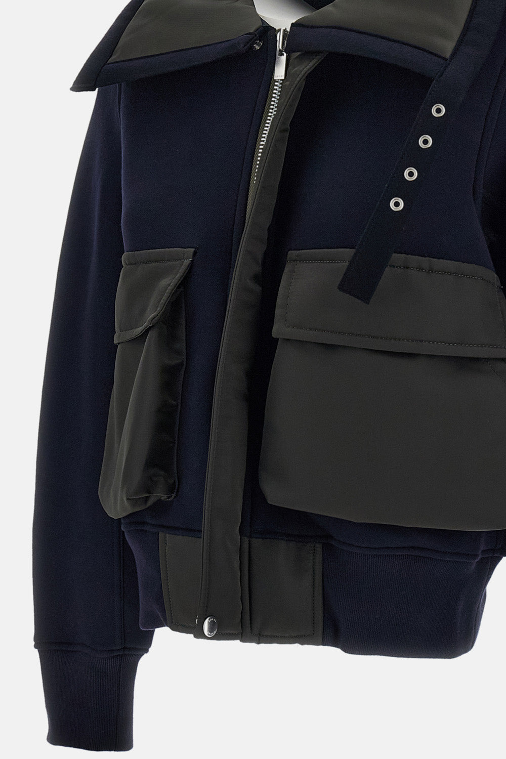 Sacai Women Sponge Sweat Hybrid Blouson SACAI