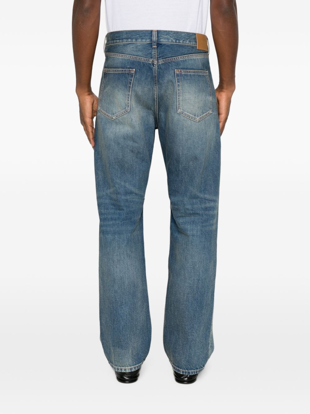 Saint Laurent Men Straight Denim Jeans SAINT LAURENT
