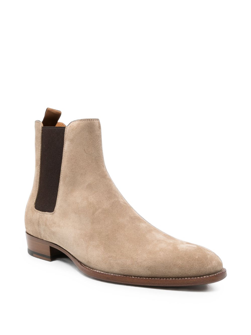 Saint Laurent Men Wyatt Leather Boots SAINT LAURENT