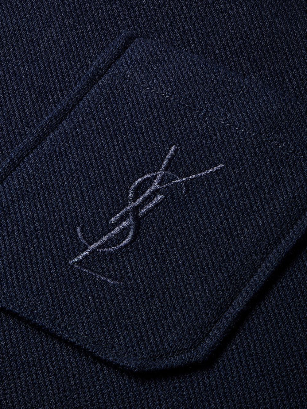 Saint Laurent Men Cotton Polo Shirt SAINT LAURENT