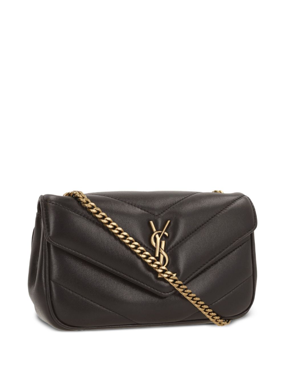 Saint Laurent Women Loulou Mini Leather Crossbody Bag SAINT LAURENT