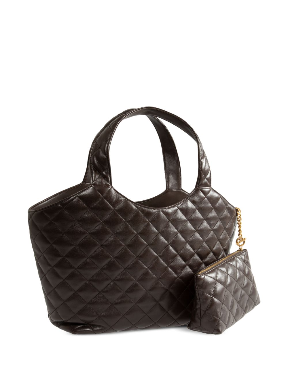 Saint Laurent Women Icare Medium Leather Tote SAINT LAURENT