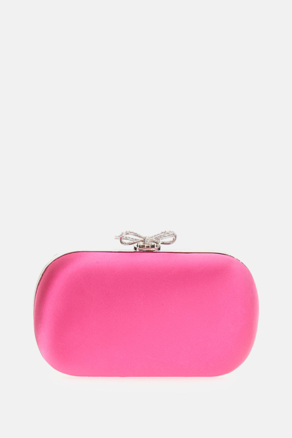 Self-Portrait Women Satin Clutch Bag SELF-PORTRAIT