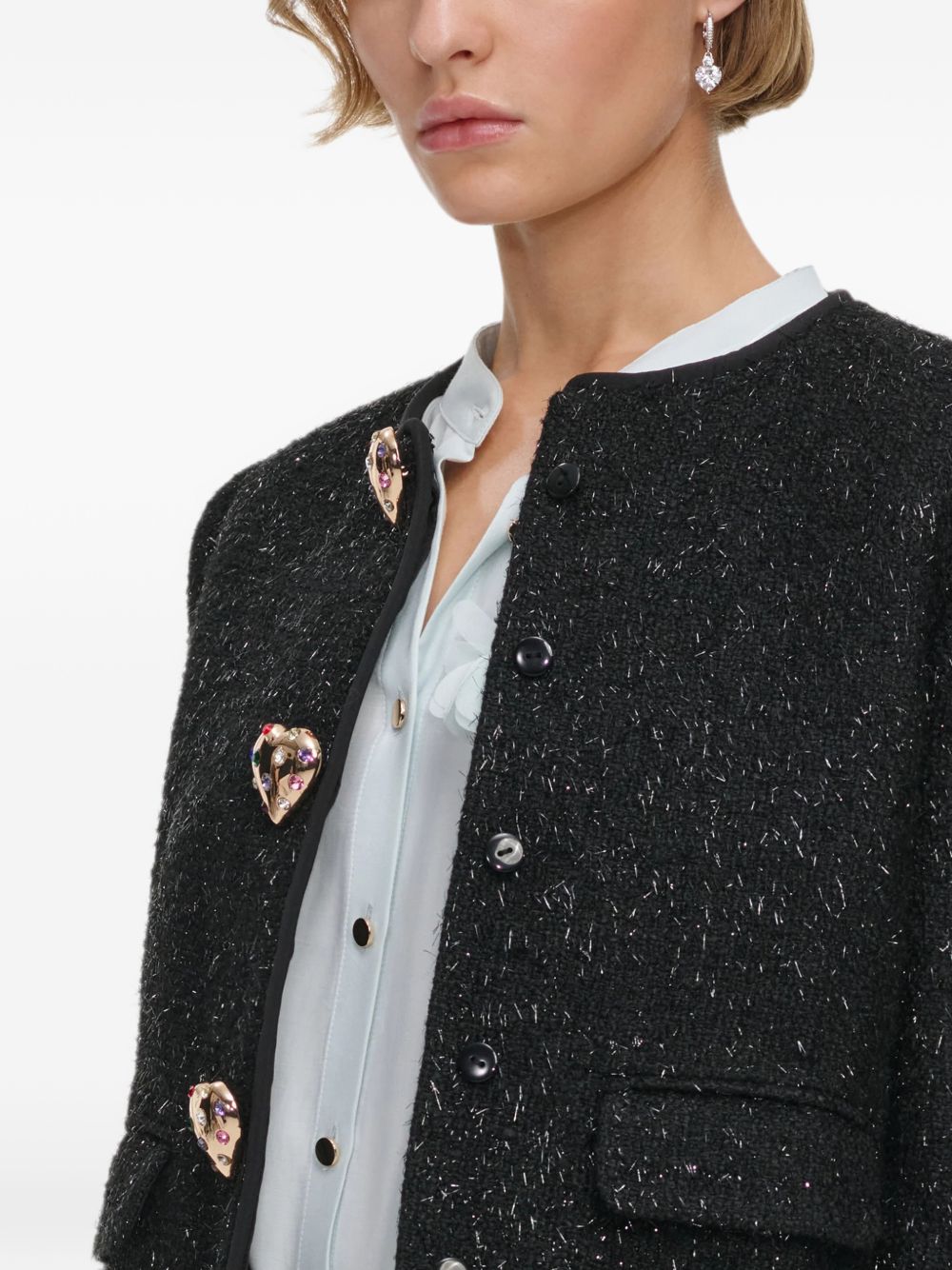 Self Portrait Women Bouclé Jacket SELF-PORTRAIT