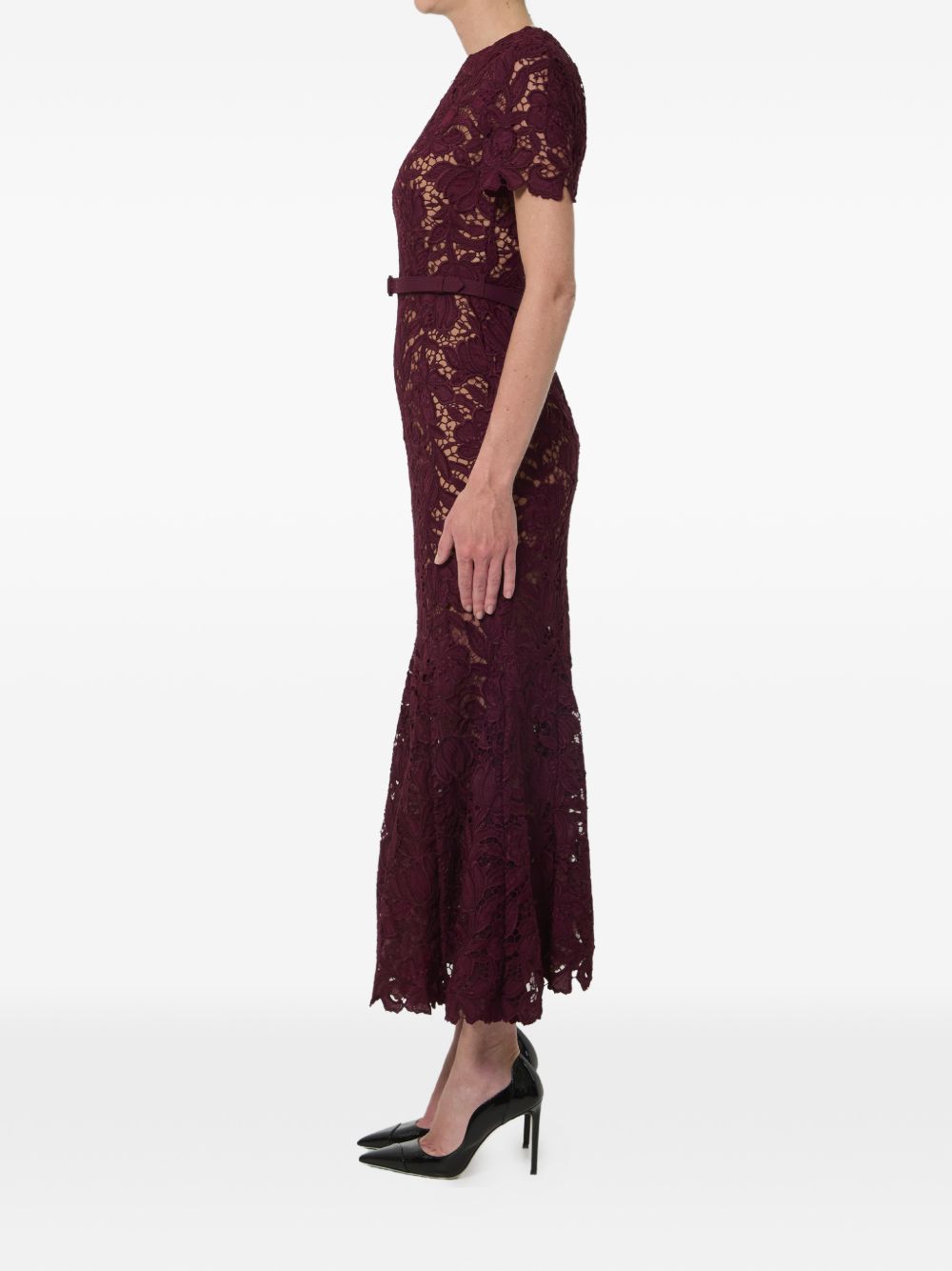 Self Portrait Women Lace Long Dress SELF-PORTRAIT