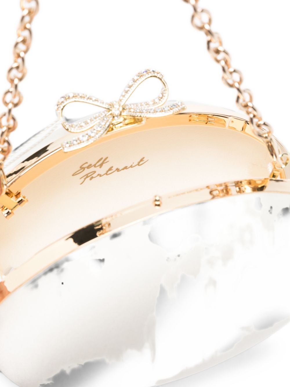 Self Portrait Women Satin Clutch SELF-PORTRAIT