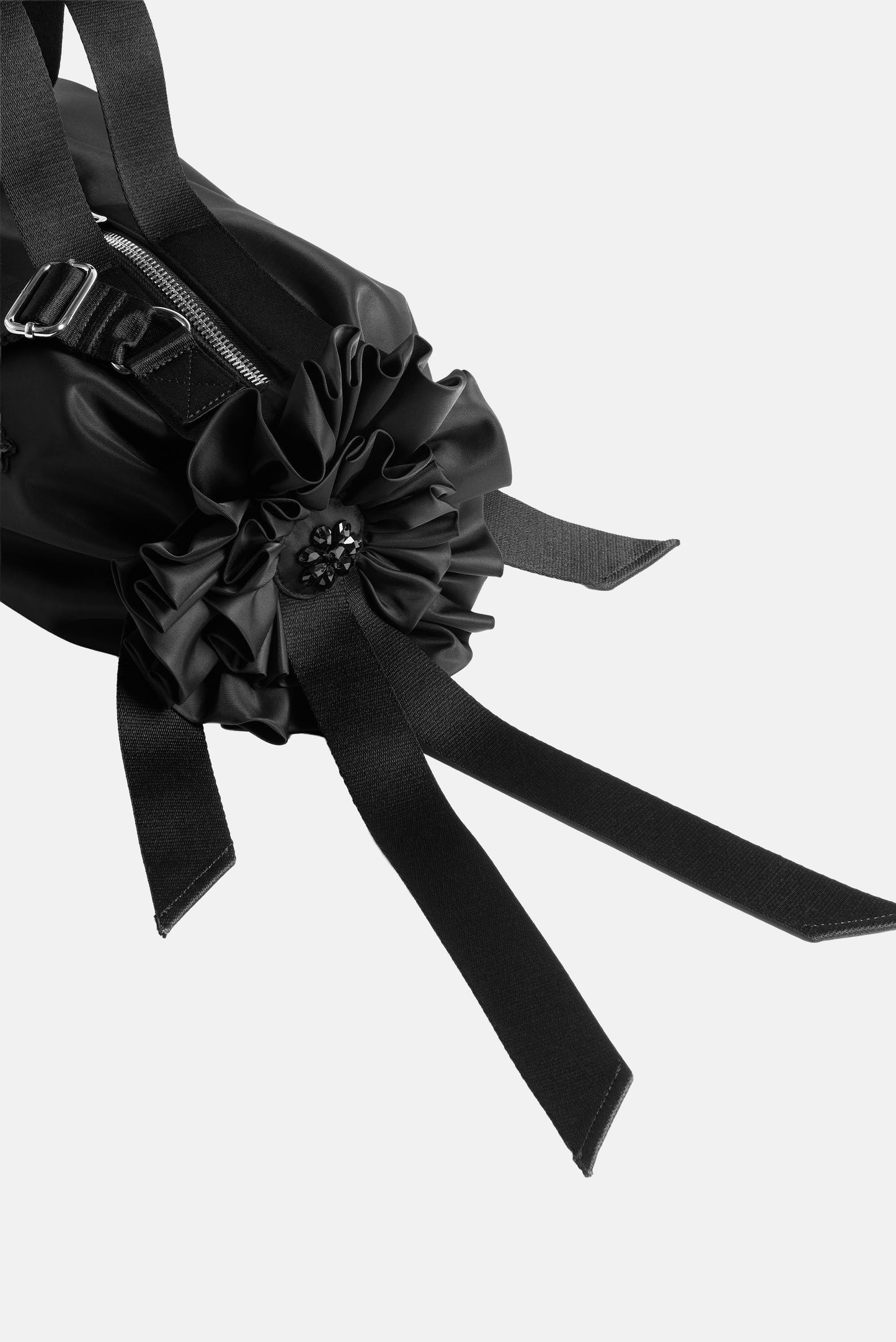 Simone Rocha Women Double Ribbon Rosette Bag With Turbo Emb SIMONE ROCHA