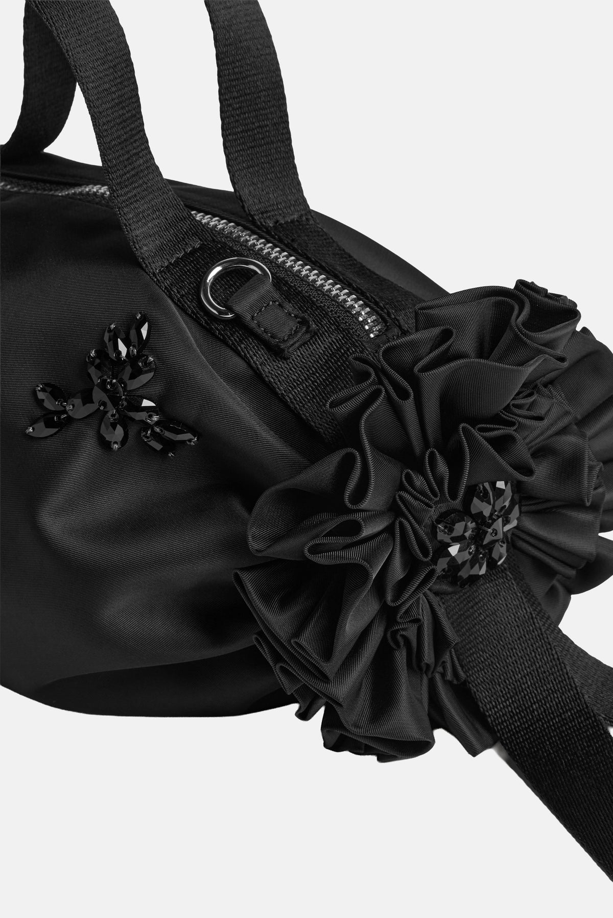 Simone Rocha Women Mini Double Ribbon Rosette Bag With Turbo Emb SIMONE ROCHA