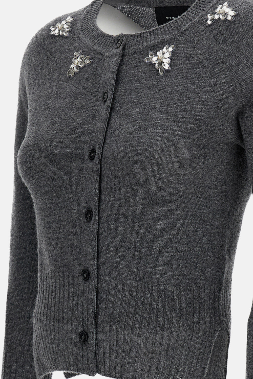 Simone Rocha Women Relaxed Cashmere Cardigan W/ Emb SIMONE ROCHA