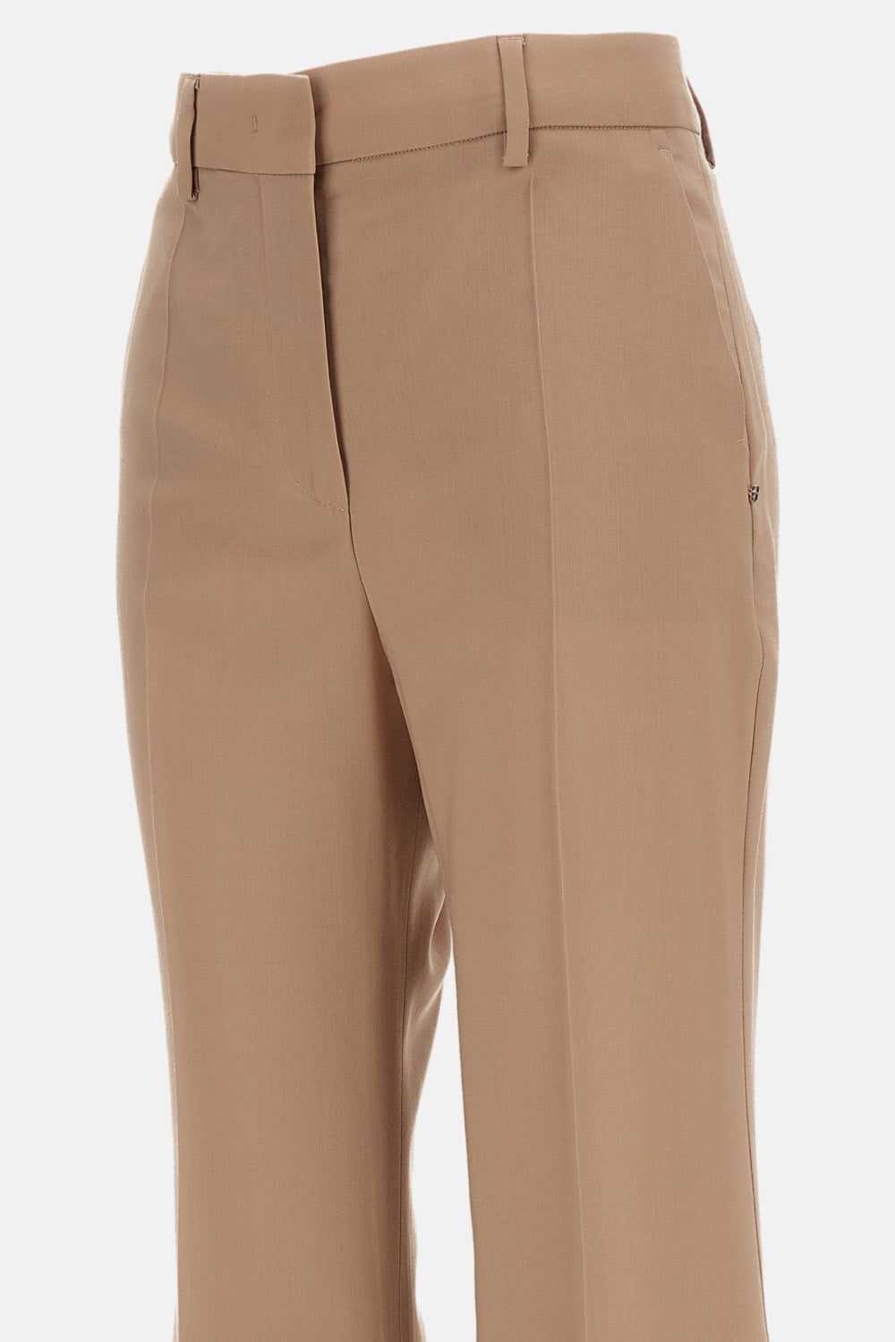 Sportmax Women Tropical Wool Trousers SPORTMAX