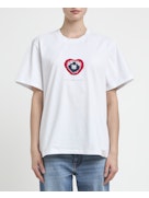 Stella Mccartney Women Crochet Heart Boyfriend T-Shirt STELLA MCCARTNEY