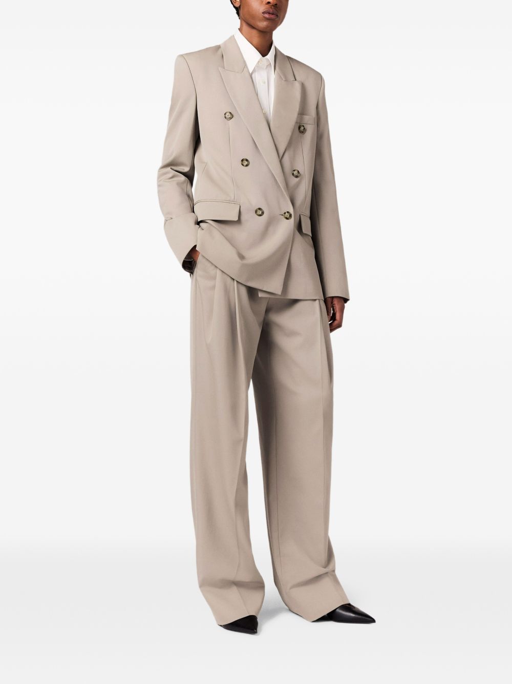 Stella Mccartney Women Pleated Wool Trousers STELLA MCCARTNEY