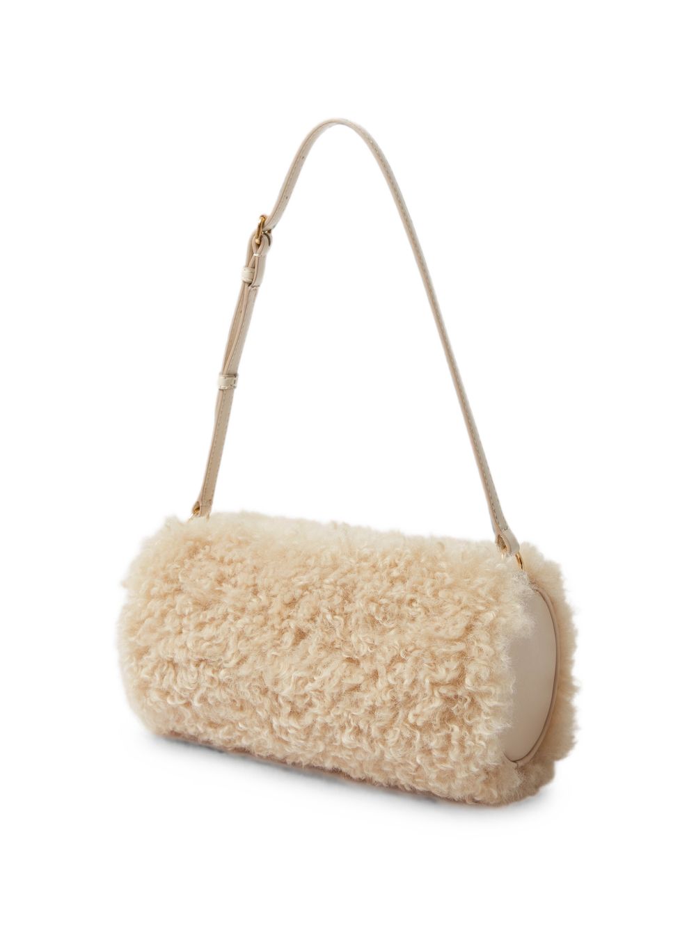 Stella Mccartney Women Stella Logo Shearling Pouch STELLA MCCARTNEY