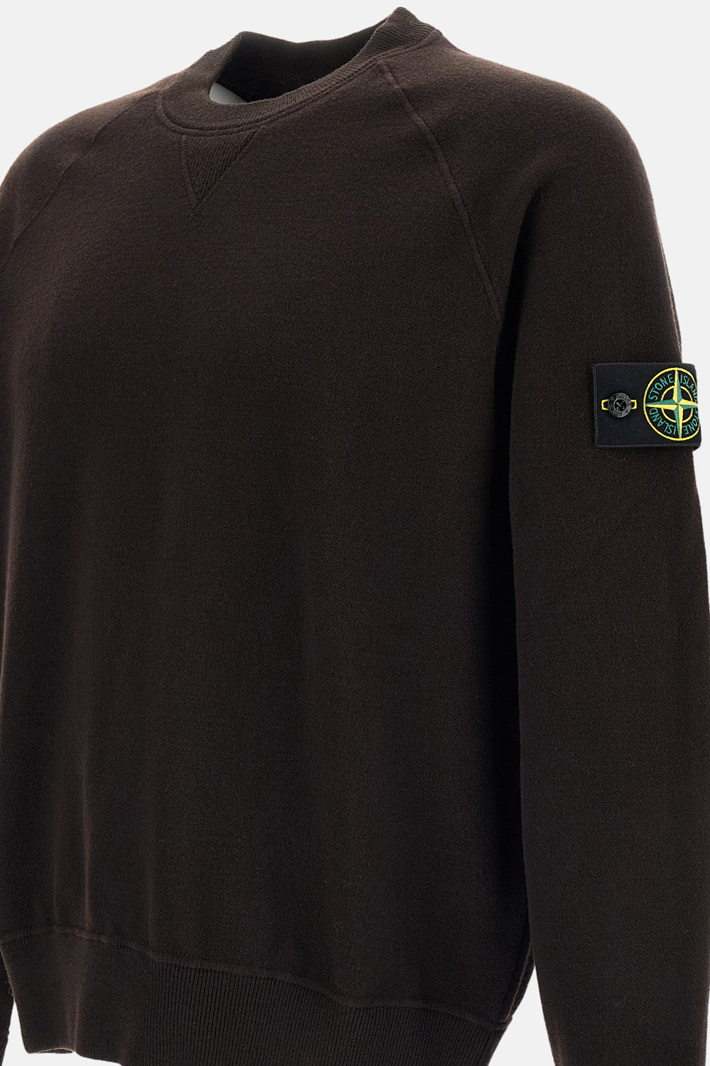 Stone Island Men Stretch Rws Wool Crewneck Jumper STONE ISLAND