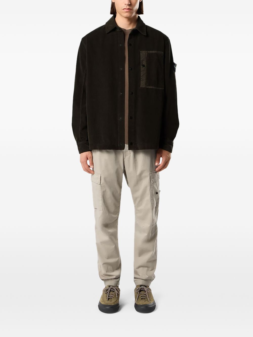 Stone Island Men Cotton Shirt STONE ISLAND