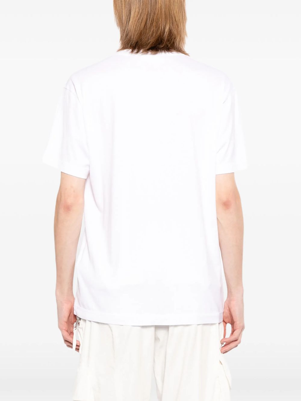 Stone Island Men Logo Cotton T-Shirt
